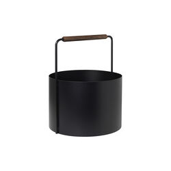 ASHI Wood Basket, brown, Blomus