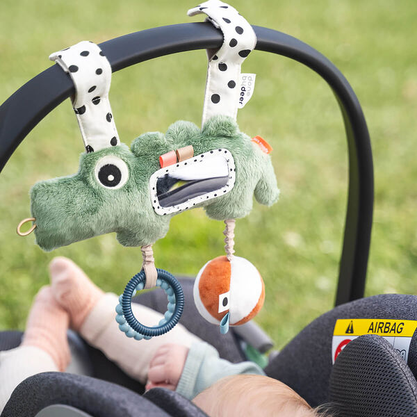 Croco Aktivitätsspielzeug, grün Croco Aktivitätsspielzeug, grün, Done by Deer