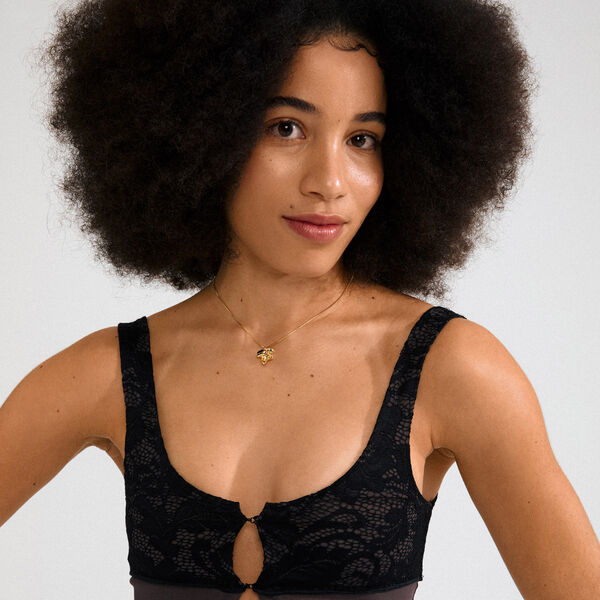 LUIS necklace, gold plated, Pilgrim