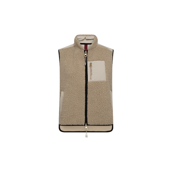 MMRowe Eli Teddy Vest, feather gray, MOS MOSH