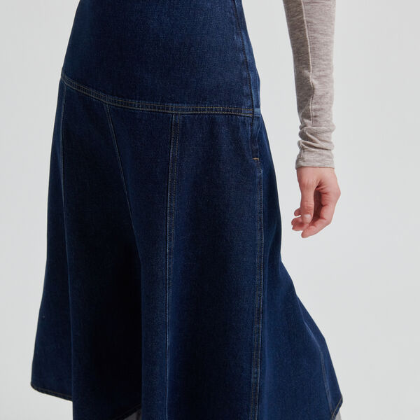 Columbo Jeansrock, dark blue denim, Second Female