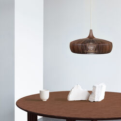 Clava Dine Wood Pendant, dark oak, UMAGE