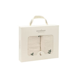 Organic Muslins, leaf, Moonboon