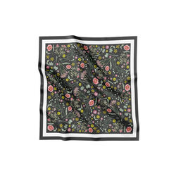 Charcoal Garden Scarf, Flora Danica Denmark