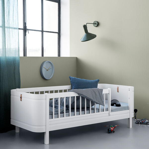 Wood Mini+ Junior Bed 68x162cm, white, Oliver Furniture