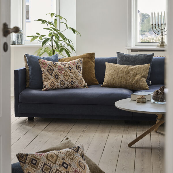 Taffy Cushion, mustard, Compliments