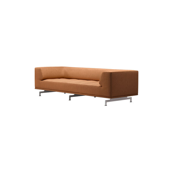 4511 Delphi 3P Sofa, keiga 362/aluminium, Fredericia Furniture