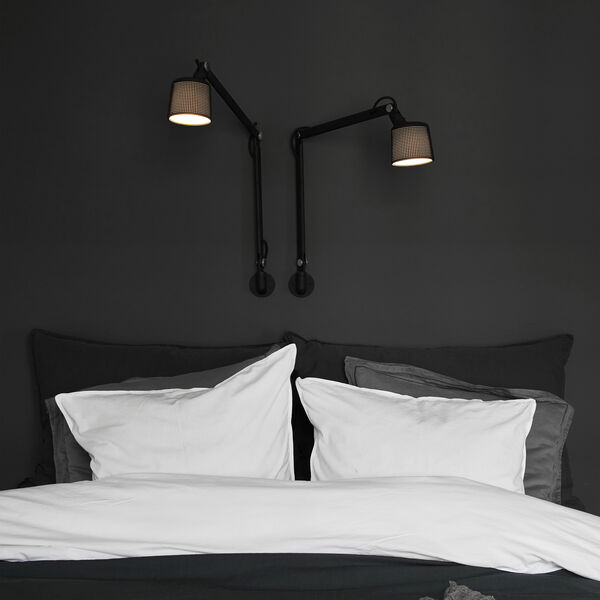 VIPP522 Wandleuchte, schwarz, Vipp