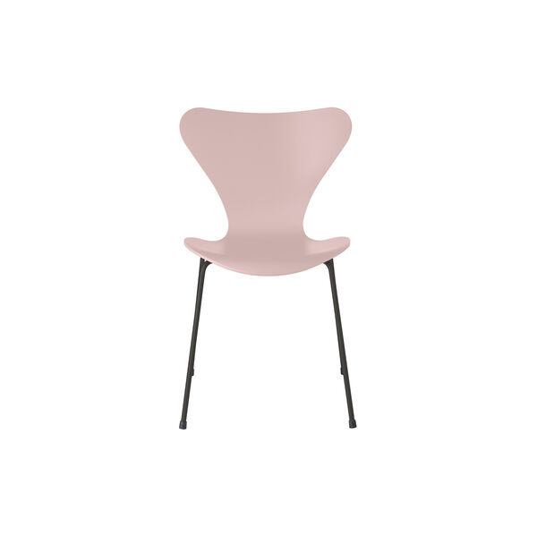 Serie 7&trade; 3107 volllackierter Stuhl, pale rose/warm graphite, Fritz Hansen