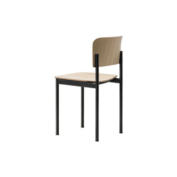 Plan-Stuhl, lacquered oak/black, Fredericia Furniture