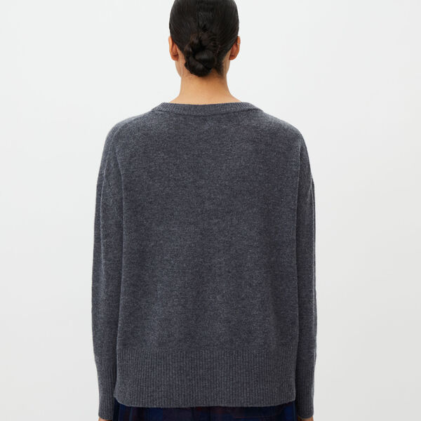 MaFlorindra Top, d. grey mel., Masai