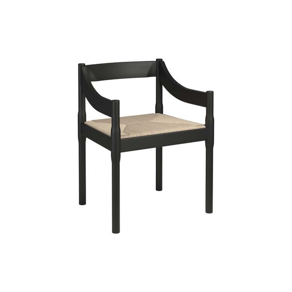 Carimate&trade; Chair, black coloured ash, Fritz Hansen