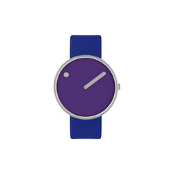 PICTO Wrist Watch, prince purple/steel/blue, PICTO