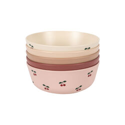 5er-Pack Sch&uuml;sseln, cherry mix, Konges Sl&oslash;jd