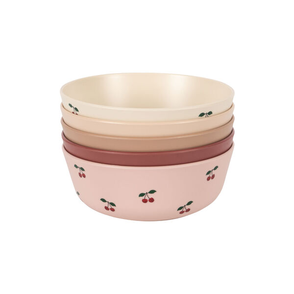 5er-Pack Sch&uuml;sseln, cherry mix, Konges Sl&oslash;jd