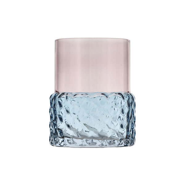 Styles Teelichthalter, blau/rosa, Villa Collection