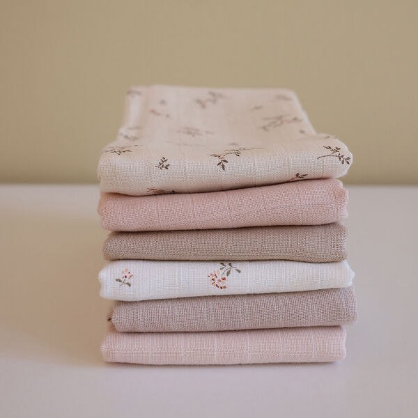 Stoffwindeln, 3er-Pack, ashley/coral/latte, Cam Cam Copenhagen