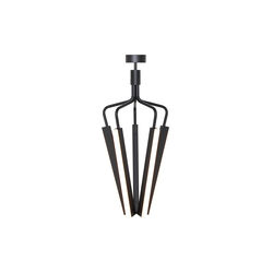 Angel 5 500 Chandelier, black, Rubn