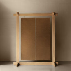 Twin Sabi Rug, camel, Linie Design