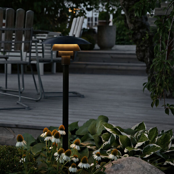 PH 3-2&frac12; Bollard, black, Louis Poulsen
