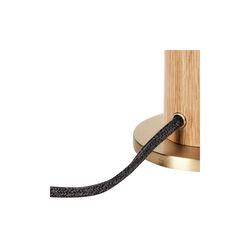 Tischlampe Oak Knuckle Sphere, Tala