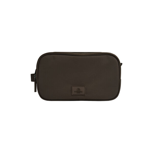 CareMBG Toiletry Bag Recycled, espresso brown, Markberg
