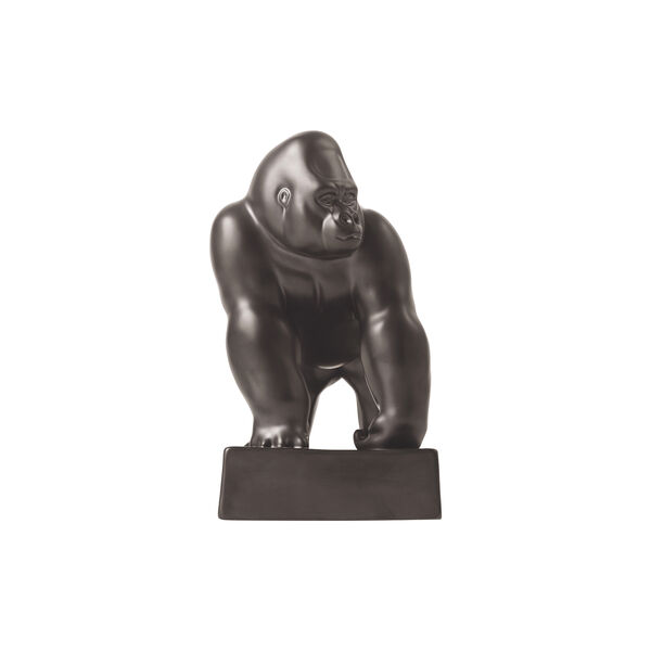 Gorillafigur stehend, Royal Copenhagen