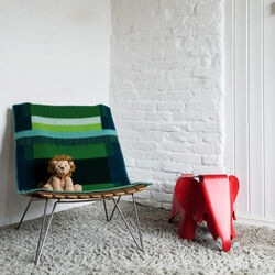 Mikkel Babyplaid, grün, Røros Tweed