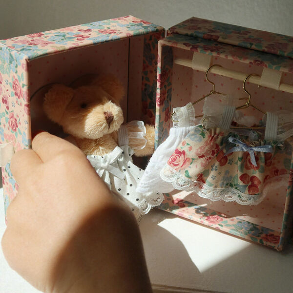 Kleiner Teddyb&auml;r zum Anziehen, Konges Sl&oslash;jd