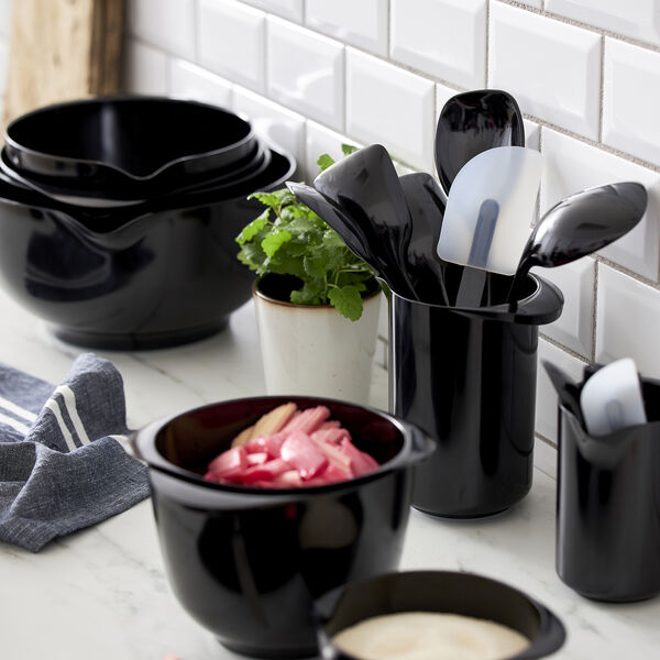 NEW Classic Serving Spoon, carbon black, Rosti