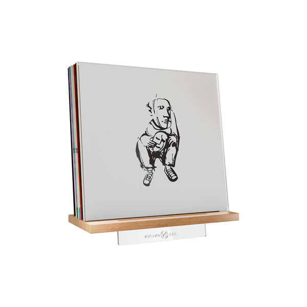 Display MULTI Vinyl Storage, oak, KRISTIAN JUUL