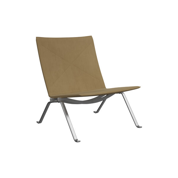 PK22&trade; Lounge Chair, Haze beige, Fritz Hansen