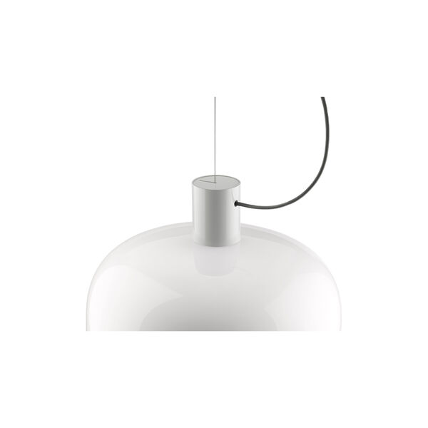 Bellhop Glass S2 Pendelleuchte, weiß, Flos