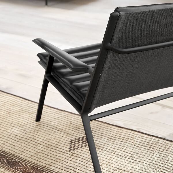 VIPP456 Sessel, schwarz/schwarz, Vipp