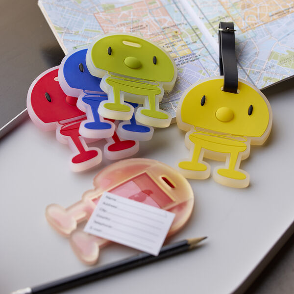 Hoptimist Bag tag, green, Hoptimist