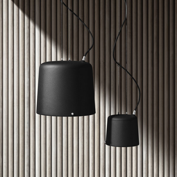 VIPP528 Pendelleuchte klein, schwarz, Vipp
