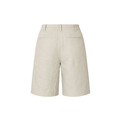 Galemd linen long shorts, beige melange, Modstr&ouml;m