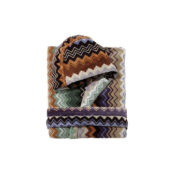 Giacomo Bademantel, braun/lila Giacomo Bademantel, braun/lila, Missoni Home