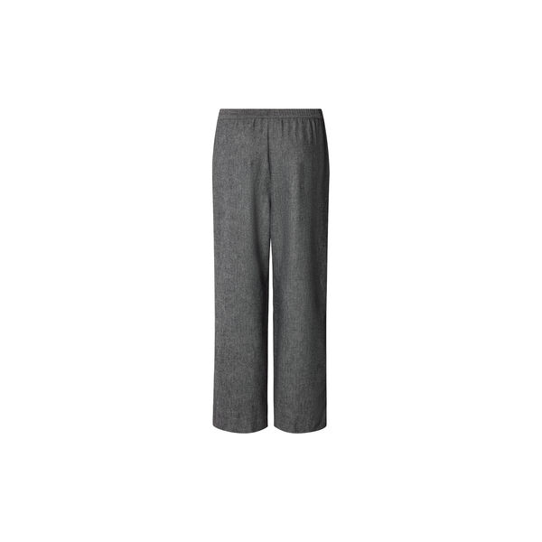 Bella Wool Pants, grey herringbone, Studio Feder