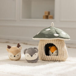 Hide & Seek Mushroom Activity Toy, Sebra