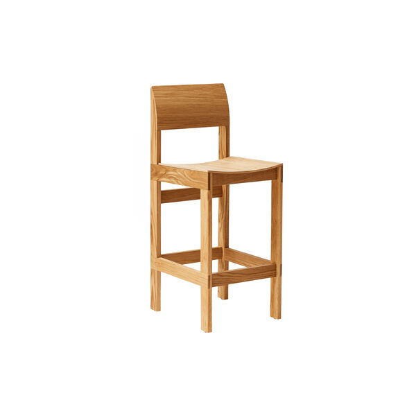 Sonder Bar Chair 65, oiled oak, Form & Refine