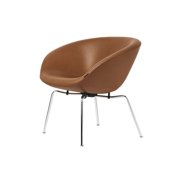 Pot&trade; 3318 Loungestuhl, walnut, Fritz Hansen