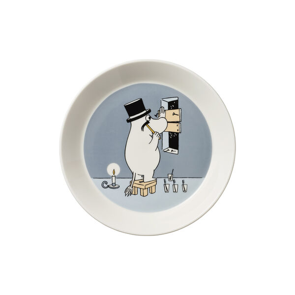 Moomin Plate &Oslash; 19 cm Moominpappa, Moomin Arabia