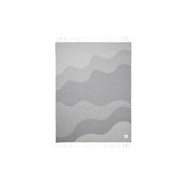 Waves Throw, grey, Compliments