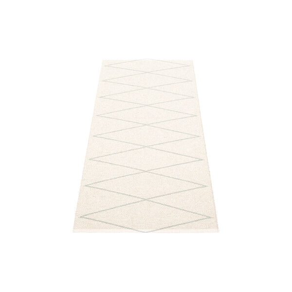Max Plastic Rug, sage/vanilla, Pappelina
