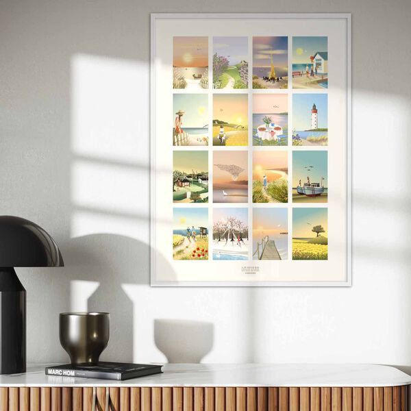 D&auml;nemark-Motive #2 Plakat, ViSSEVASSE