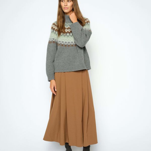 MMKit Sato Skirt, dark camel, MOS MOSH