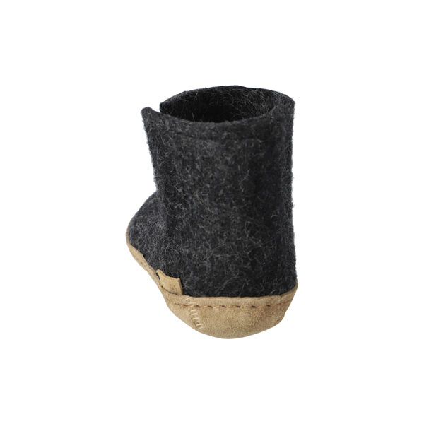 Filzstiefelette Junior, koksgrau, Glerups
