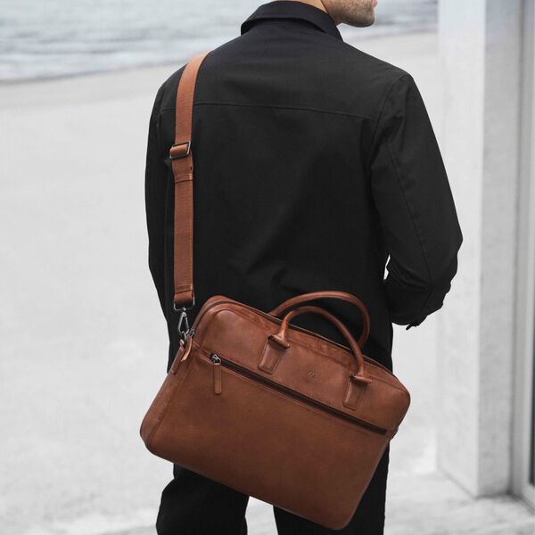 MasonMBG Laptoptasche, cognac, Markberg