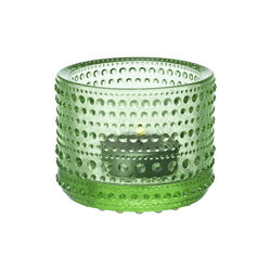 Kastehelmi tealight holder, apple green, Iittala
